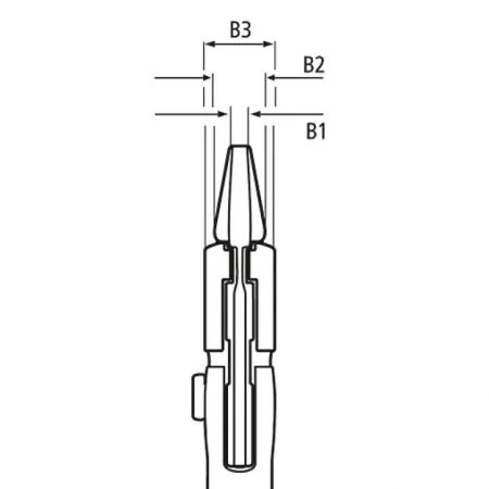 Brünierte Schlüsselzange Knipex - 8601-mm.250 -