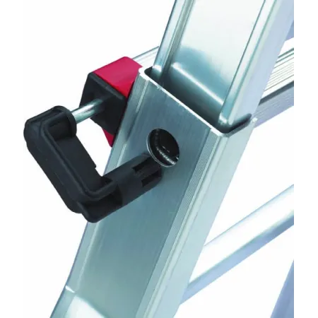 Scala scalissima - 6+ 6 gradini - alluminio - en131