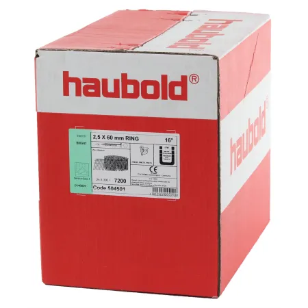 Inwp Eco Fast Nails - 25/60 - Packung mit 24 Rollen mit 300 Nägeln