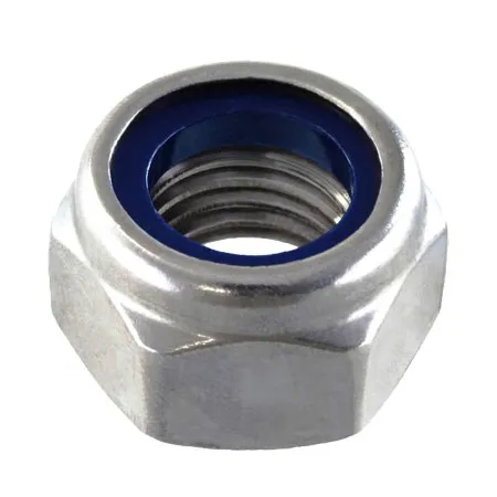 Dado autobloccante - m 20 - inox uni 7473
