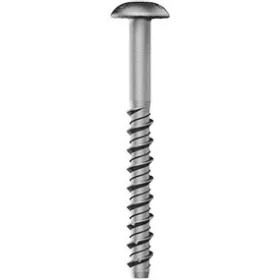 Schraube für Beton - 8 x 80 - großer Linsenkopf