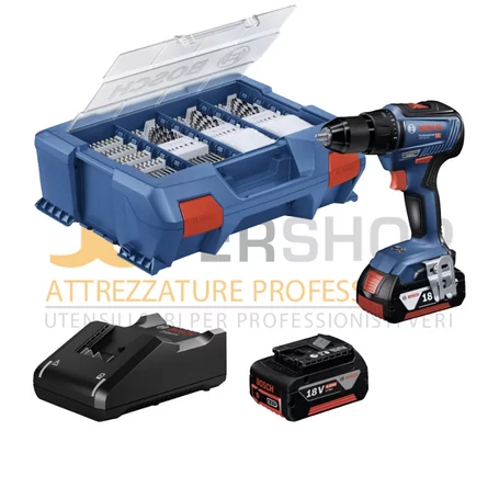 Bosch Bohrschrauber - gsr 18v-55 - 2x4,0ah pick&click