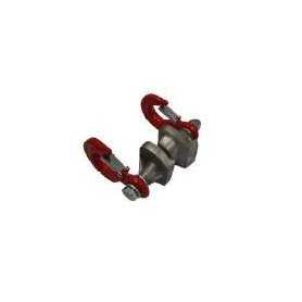 DOPPELHAKEN FÜR VF80 BOLZEN / VF105 ROTES EISEN