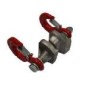 DOPPELHAKEN FÜR VF80 BOLZEN / VF105 ROTES EISEN