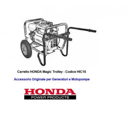 Trolley für Honda ECT, EG und WT Generatoren.