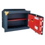 Goldfarbener digitaler Wandtresor 340x460x240