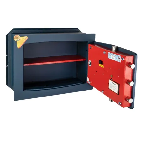 Goldfarbener digitaler Wandtresor 340x460x200