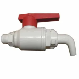 Nylon-Kugelhahn - m 3/4" x25 -
