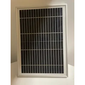 Solarpanel für Zaun – 10 W – mit Halterung. Festsetzung