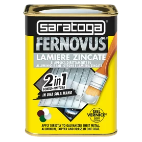 Fernovus verzinkte Bleche – Metallgrau – 750 ml