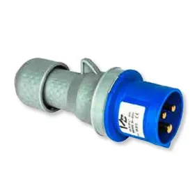 industriestecker cee – vb-0213z – 2p+t 16a 230v h6 ip44