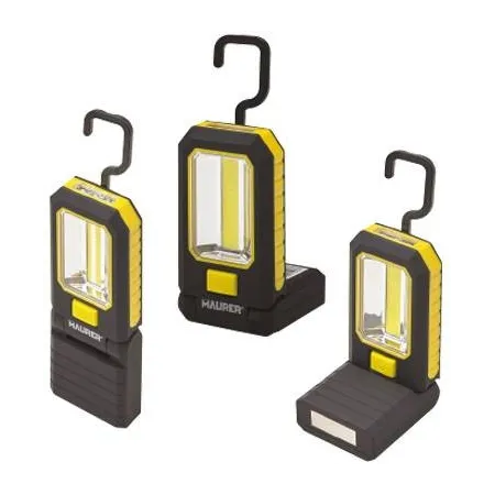 Magnetische LED-Taschenlampe - Maurer - faltbar