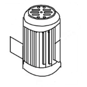 Elektromotor kpl Docma - 118326 - für Holzspalter SVG700/1000
