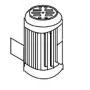 Elektromotor kpl Docma - 118326 - für Holzspalter SVG700/1000