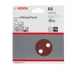 Schleifblätter d.115 v bosch - 2608605104 - rot-gr.60-stk.5