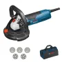 Bosch Fräsmaschinen-Set – gbr15 – + Topfscheiben und Tasche