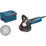 Bosch Fräsmaschinen-Set – gbr15 – + Topfscheiben und Tasche