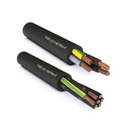 Neoprenkabel - 4 x 2,5 Schwarz - Flexibel