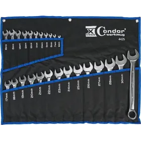 Condor Ringmaulschlüsselsatz - 25-tlg. von 6 bis 32 -