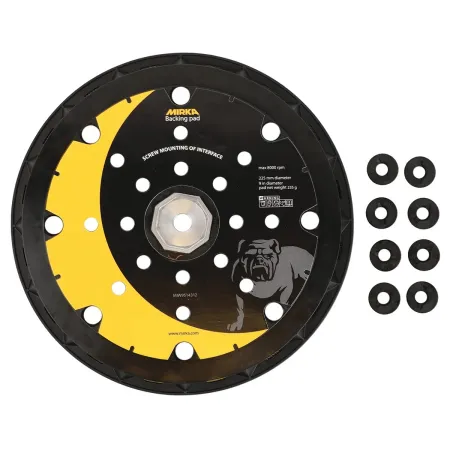 Mirka Schleifpad - mm.225 25f Griff - für Schleifmaschinen