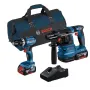Bosch GSB18V-45+GBH18V-22 Kit - mit Tasche - Ladegerät + 2 x 4Ah Akkus