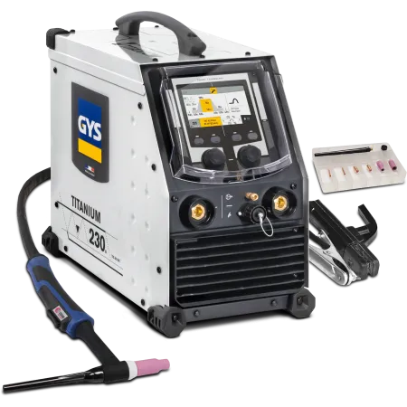 WIG AC/DC GYS Schweißgerät - Titanium 230 - mit WIG-Kit