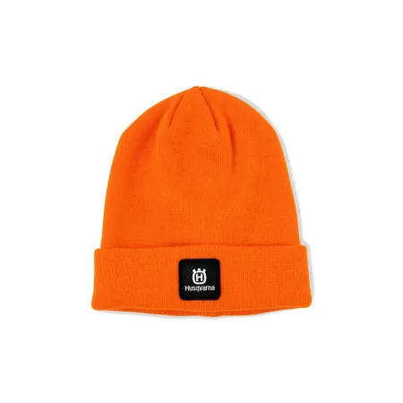 Husqvarna Wollmütze – Merinomütze – Orange
