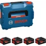 Starterset mit 4 Bosch Expert Exba Batterien (4 Stück, 5,5 Ah)