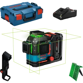 Bosch Expert 2 Laser-Nivelliergerät - EXLL18V-120-33CG - mit Zubehör und Akku + Ladegerät.