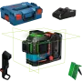 Bosch Expert 2 Laser-Nivelliergerät - EXLL18V-120-33CG - mit Zubehör und Akku + Ladegerät.