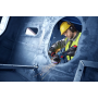 Bosch Expert 125 EXWS 18V-15S Winkelschleifer mit 2 Akkus und Ladegerät