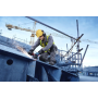 Bosch Expert 125 EXWS 18V-15S Winkelschleifer mit 2 Akkus und Ladegerät