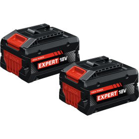 Batteriesatz mit 2 Stück Bosch Expert - Exba 18V-80 Nr. 2 - 2 8Ah Batterien