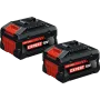 Batteriesatz mit 2 Stück Bosch Expert - Exba 18V-80 Nr. 2 - 2 8Ah Batterien