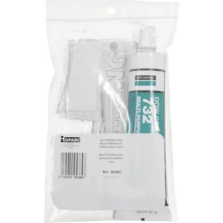 Set 10 Glasfaserabdeckung f. Bolzeninduktor Gysduction + Klebstoff