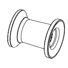 Docma Seilwickelrolle - 115152 - für VF 105 Rotguss