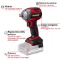 Einhell 1/2" Schlagschrauber - TP-CW 18/350-C - Pro Naked Line ohne Akkus