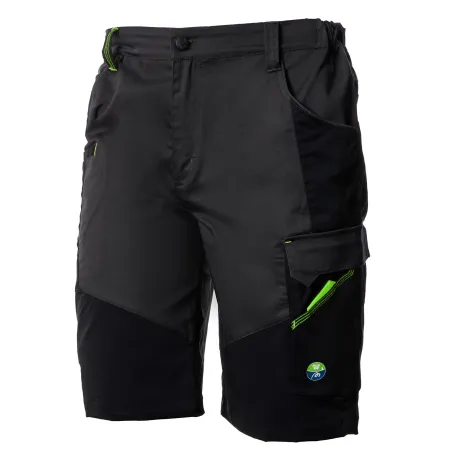 Schöne, dehnbare Bermudashorts – Größe M – Grau/Schwarz
