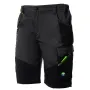 Schöne, dehnbare Bermudashorts – Größe M – Grau/Schwarz