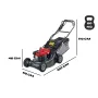 Honda HRH 536 HX 53 cm professioneller selbstfahrender Rasenmäher