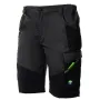 Schöne, dehnbare Bermudashorts – Größe L – grau/schwarz