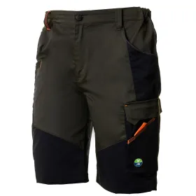 Schöne, dehnbare Bermudashorts – Größe XL – grün/schwarz