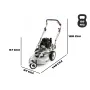 Grin SPM53A Kawasaki | Professioneller dreirädriger Rasenmäher | Fershop