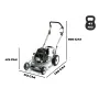 Grin PM53A 53 cm Rasenmäher - Kawasaki-Motor - selbstfahrend