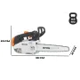 Stihl MS 151 TC-E Kettensäge - 10" 1/4" Schwert - Häcksler