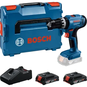 Bosch GSB 18V-25 Akku-Bohrschrauber mit 2 Akkus und L-Koffer