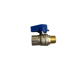 Evolution Normgasventil - 1/2 - mf - blauer Hebel-mf