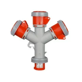 Moltiplicatore cee industriale - vb-1455 - 3p+t 16a 400v ip67