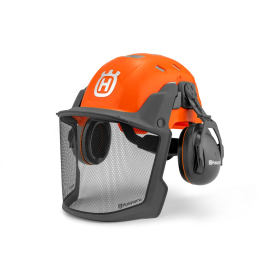 Husqvarna Technischer Forsthelm Orange | Persönliche Schutzausrüstung