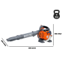 Oleomac BV 250 25,4 cm³ Laubbläser | Leicht und leistungsstark